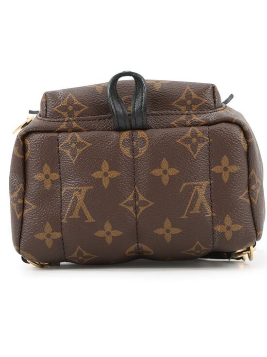 Louis Vuitton Backpack Monogram Palm Spring Mini Noir Black main image 8